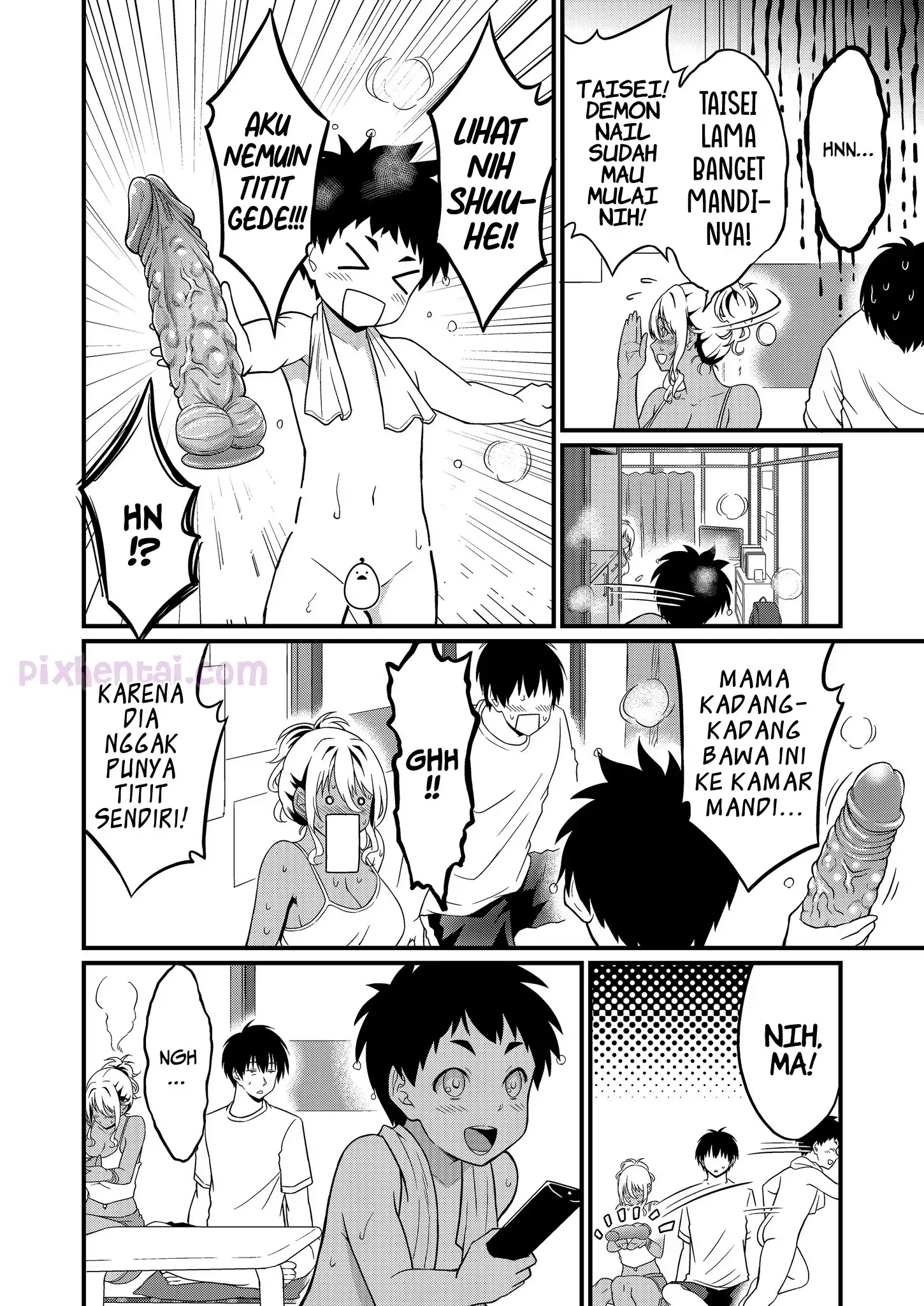 Komik hentai xxx manga sex bokep Yojouhan Ikken Apart de Komochi Dosukebe Rinjin to Asedaku Noukou na Otsukiai 11